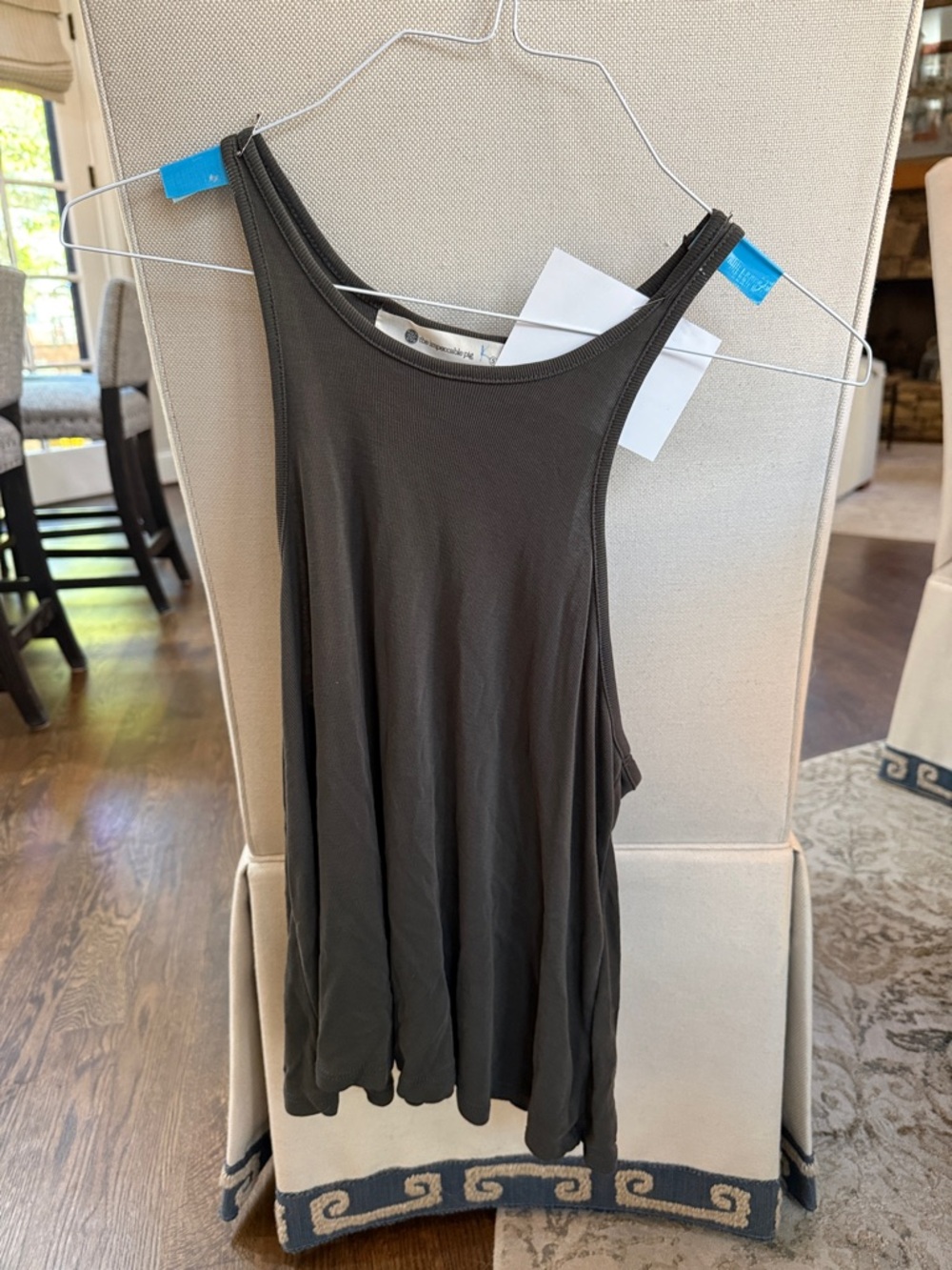 The Impeccable Pig Women's Tank Top - Dark Olive